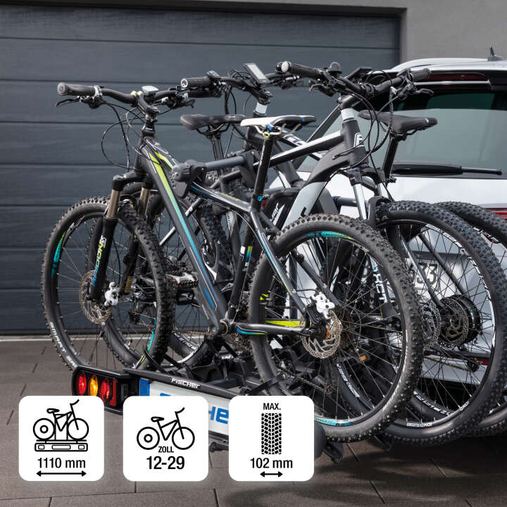 FISCHER Kupplungs-Fahrradträger ProlineEvo 3